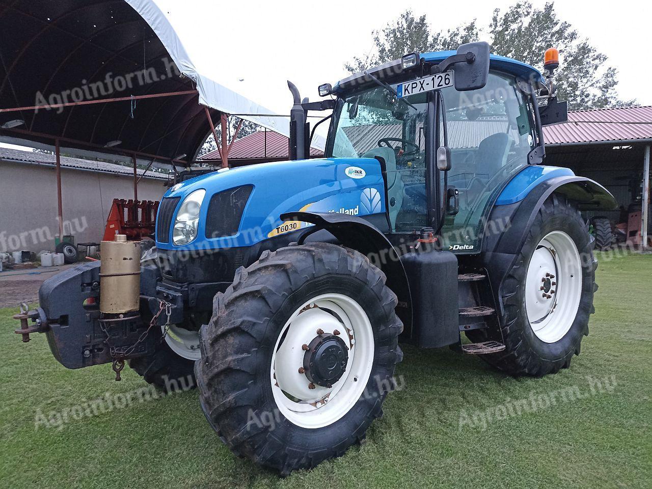 New Holland T6030 Delta traktor Csongrád Csanád vármegye Zákányszék