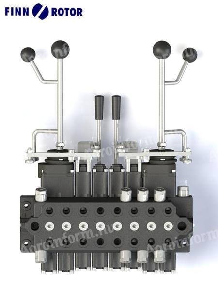 Daru-vezérlés / vezértömb / útváltó szelep -FINN-Rotor