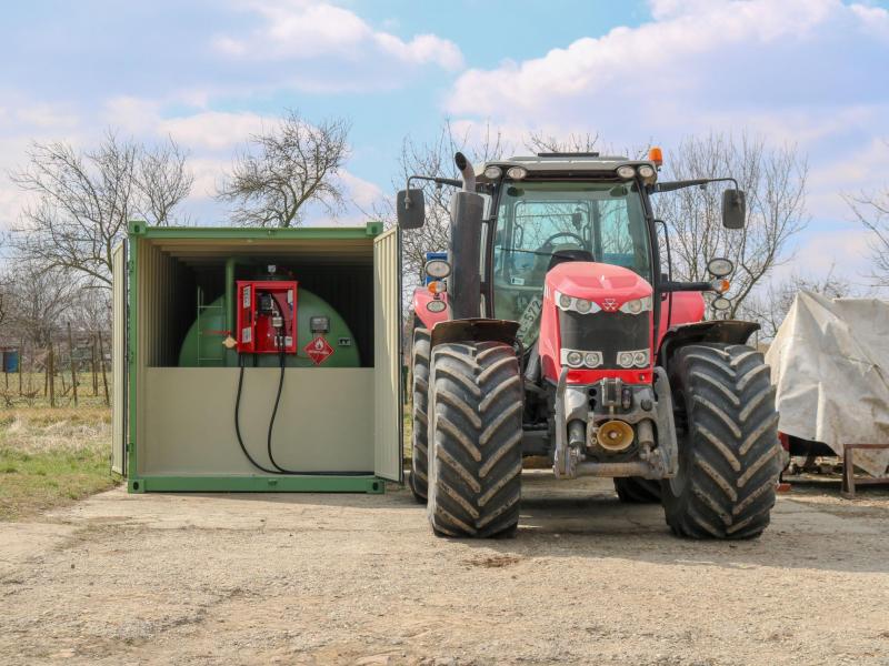 Konténeres gázolajkút,  konténerkút,  9000 literes,  RAKTÁRRÓL eladó,  a piacvezetőtől