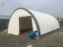 Félkör alakú ipari sátor,  sátrak