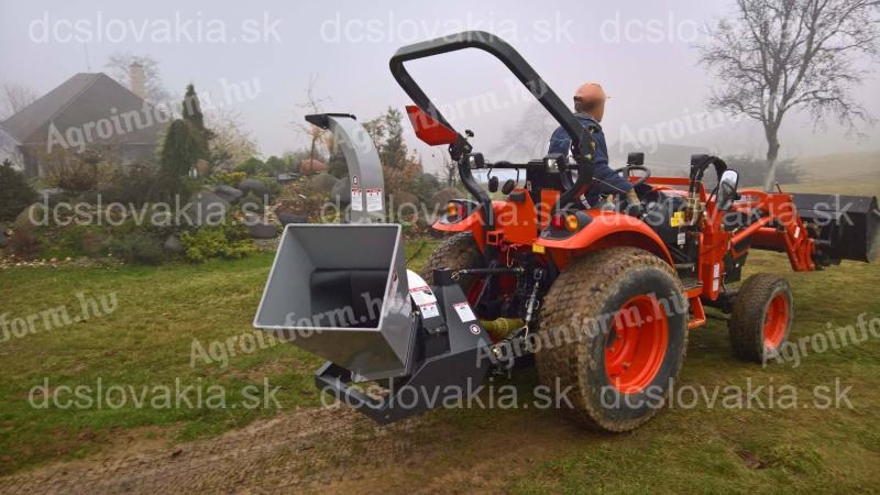 Ágaprító gép traktorhoz - JANSEN BX-42S