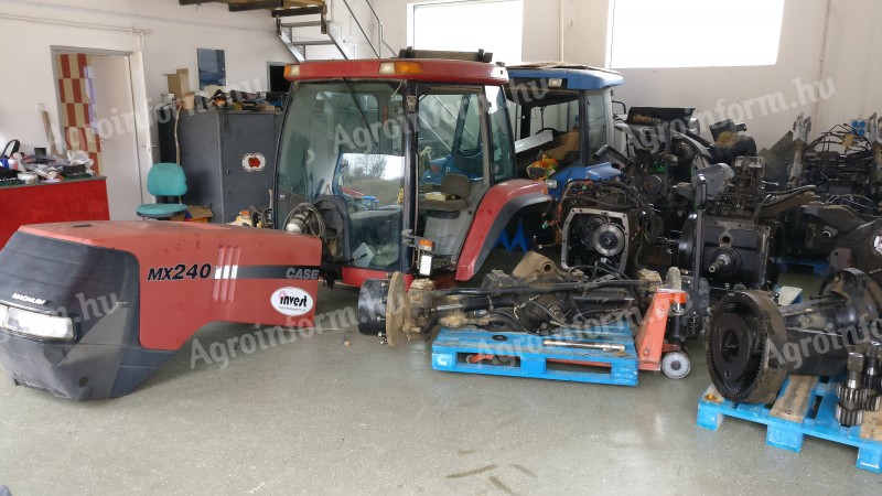 New Holland, Case IH, BONTOTT ÉS ÚJ ALKATRÉSZEK (aktív 10 bontott és új alkatrész