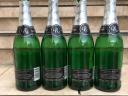 Pezsgős palack 0,75 literes zöld pezsgős üveg