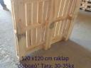 Raklap 120x120 cm Paletta TEL 20. 536-0088 válogatott minőségi használt raklapok eladó