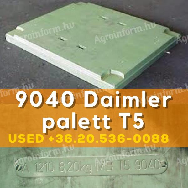 Daimler Chrysler DC 9040-es Daimler fedő 5010 DC palettához 20.536-0088