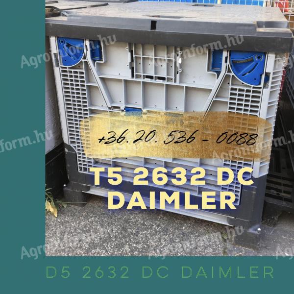 Daimler Chrysler T5 2632 műanyag összecsukható konténer plastics box-USED 20 536 - 0088
