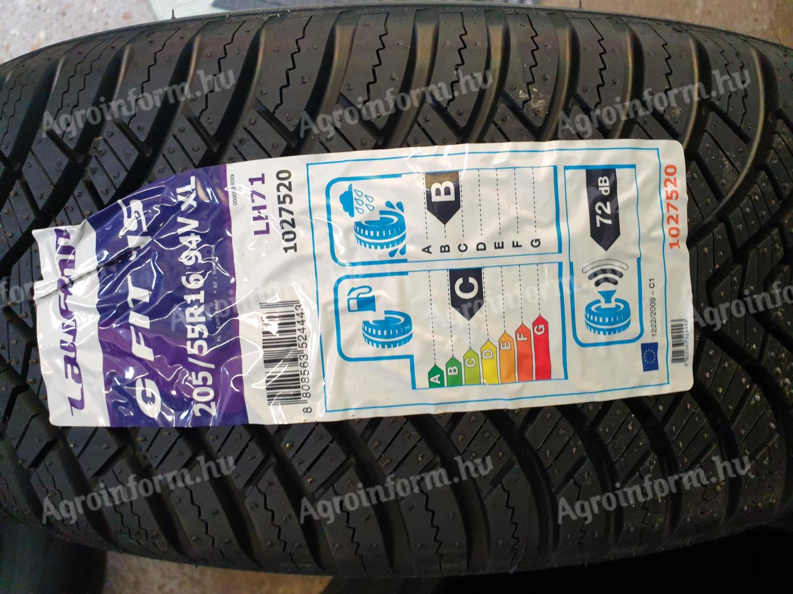 205/55R16 94V XL LAUFEN 4 ÉVSZAKOS ÚJ GUMIABRONCS HANKOOK TERMÉK - Pest ...