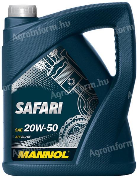 Mannol Safari 20w50 Motorolaj 10L