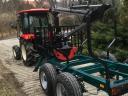 IGJ Farmermax ERD 65 HD1042 Erdészeti Pótkocsi daruval
