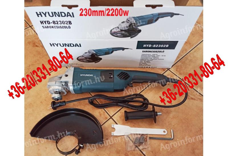 Nagy Flex,  Sarokcsiszoló 2200w / 230mm * Hyundai HYD-82302B * 6500 rpm
