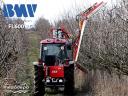 BMV FL600PC (2+5+3) síkfal metsző gép Widia tárcsás vágóegységgel gyümölcs ültetvényekbe