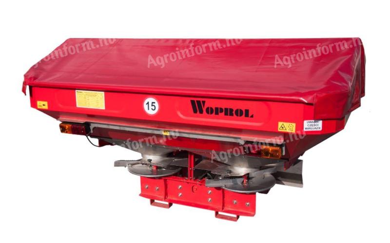 Woprol Junior II Plus 1600 literes műtrágyaszóró