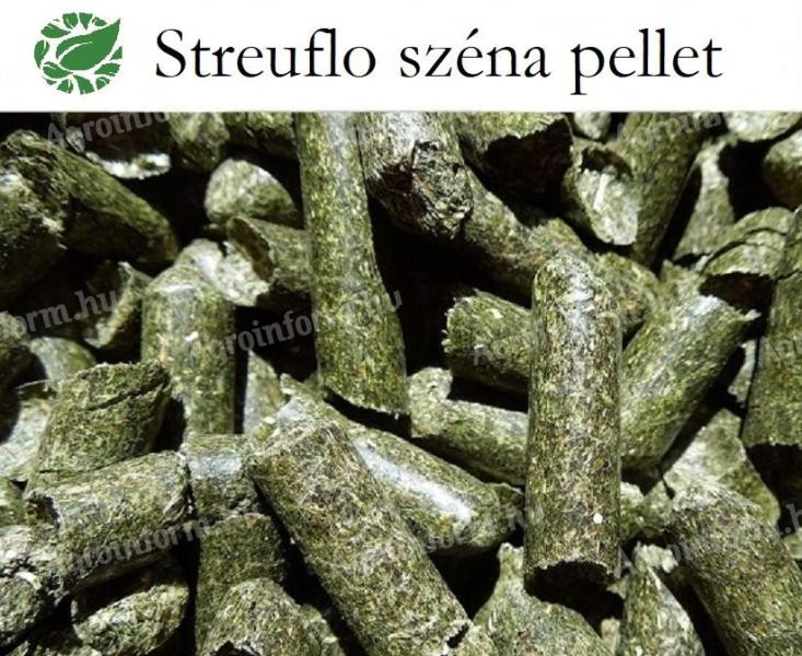 Streuflo széna pellet - 100% réti szénából