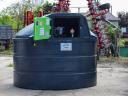 Gázolajtartály duplafalú 5000 literes,  KINGSPAN DESO 3" töltőcsonkkal