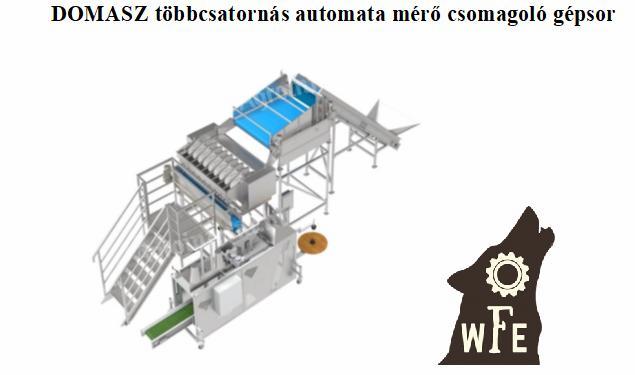 DOMASZ WKR-09L többcsatornás mérleg zöldség méréshez hozzátartozó eszközökkel eladó
