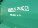 Farmtech DURUS 2000 mulde pótkocsi (21t),  készletről