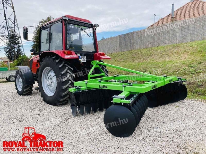 AgriMetal függesztett 2, 8m XT tárcsa