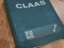 Claas dominator 100, 105 alkatrészkatalógus,  gyári,  eredeti