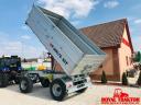 CYNKOMET 10 tonnás kéttengelyes mezőgazdasági pótkocsi