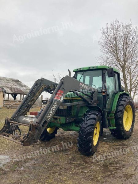 John deere 6400 homlokrakodóval