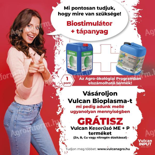 Vulcan Biostimulátor + GRÁTISZ tápanyag
