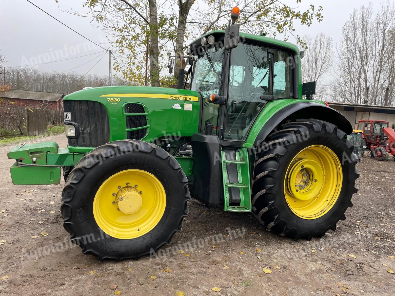 John Deere 7530 Prémium Eladó Bács Kiskun Vármegye Kiskunmajsa Agroinformhu 9448