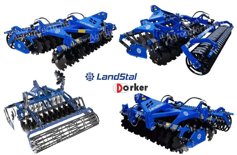 LandStal BT 300/400 típusú függesztett rövidtárcsák a DORKER Kft-től készletről