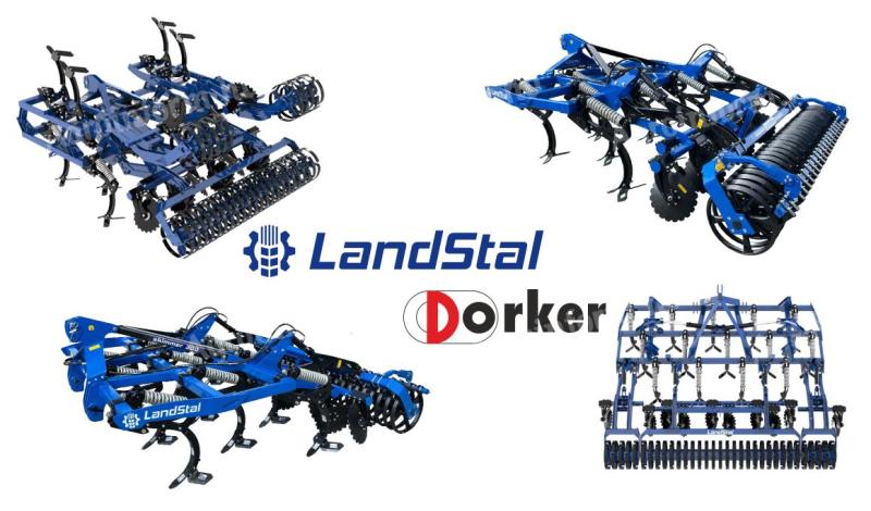 LandStal APB 250/300 típusú függesztett kultivátorok a DORKER Kft-től készletről
