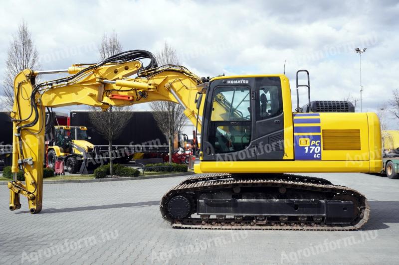 Komatsu PC170LC-10 / 2017 / 5000üó / Központi zsírzó / Lízing 20%-tól