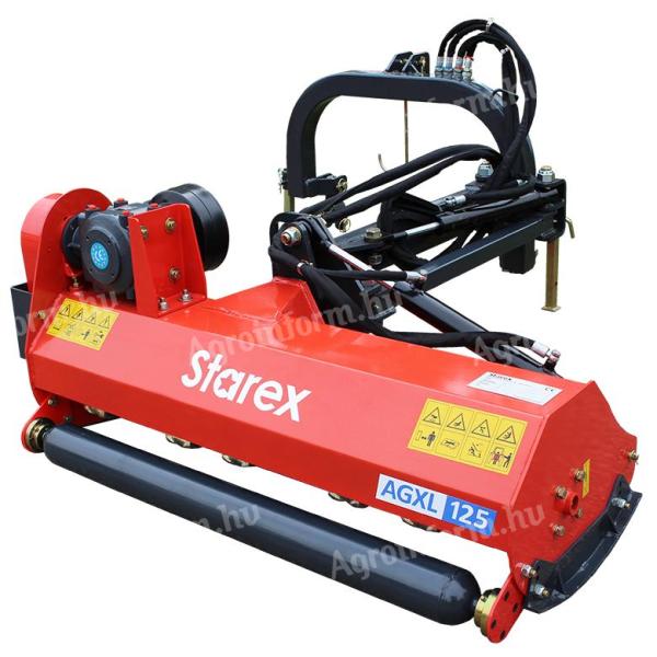 STAREX AGXL 125-145-165 új szárzúzó rézsű vágására