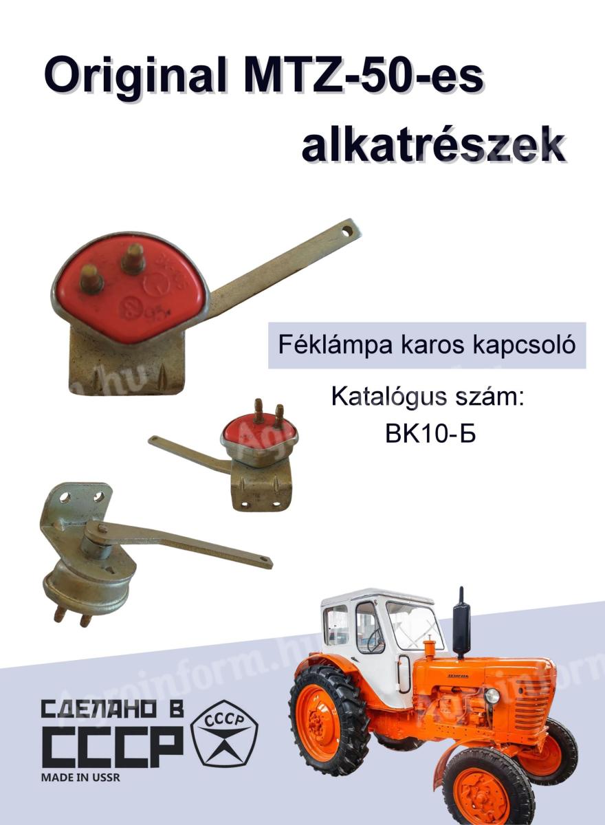 MTZ 50, MTZ 50A, MTZ-52, BELARUS TÍPUSÚ TRAKTOROK ALKATRÉSZEI - Borsod ...