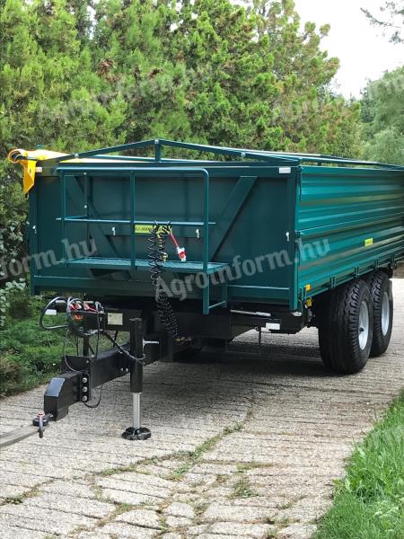 IGJ Agromax TA 120 BFbillenős mezőgazdasági pótkocsi 12 tonna teherbírással