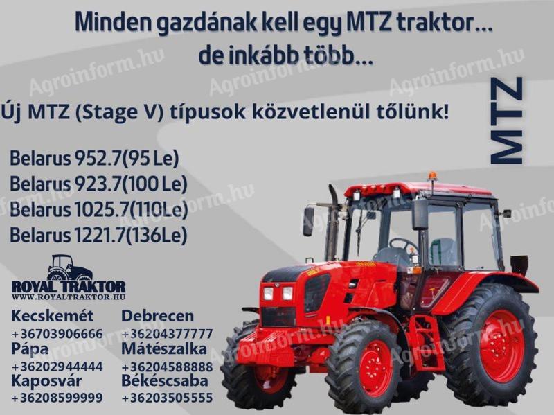 Belarus Mtz 7 Traktorok RaktÁrkÉszletrŐl PÁlyÁzatban ElszÁmolhatÓ