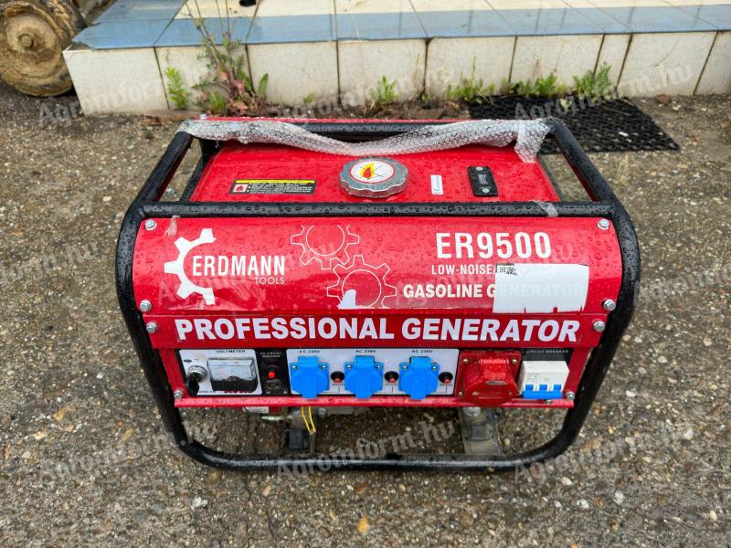 ÚJ Erdmann ER9500 generátor-aggregátor