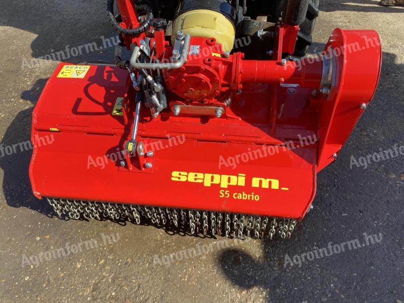 Seppi S5 Cabrio 125 erdészeti mulcsozó