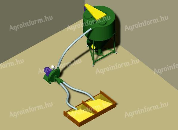 Komplett rendszerek ALFA M-Rol takarmány előkészítő rendszer 500kg