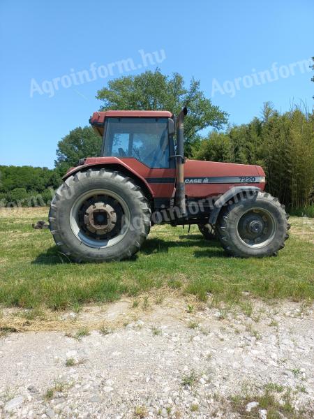 IH Magnum 7220 tipusú 220 LE traktor piros rendszámmal eladó