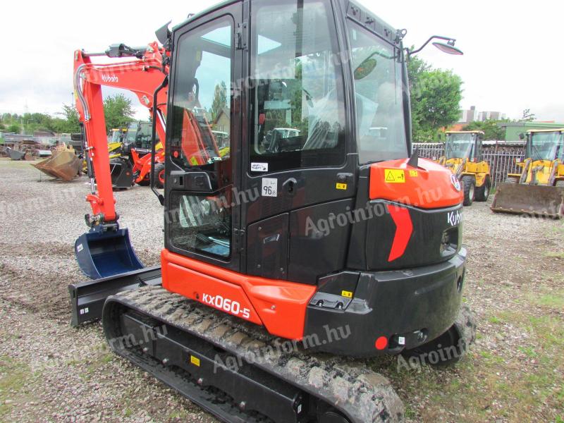 Kubota KX060-5 / 2022 / 5üó / Lízing 20%-tól