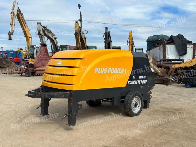 Uj Plus Power VTGZ-20S mobil beton pumpa