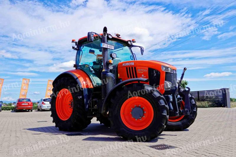 Kubota M7171 traktor eladó BOMBAÁRON