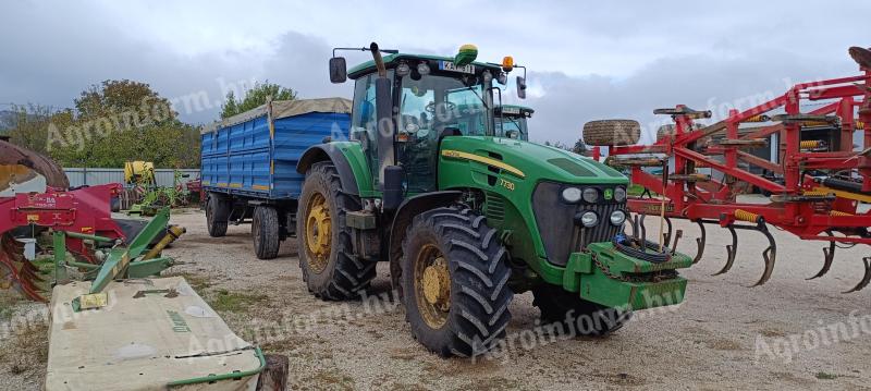 9m Ft önerőtől - John Deere 7730 TLS + ikerkerék,  új első gumik