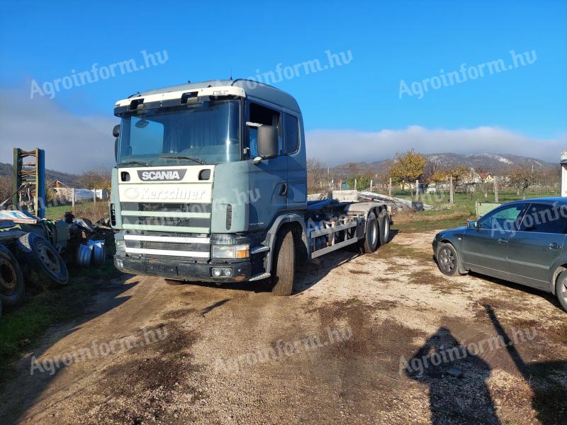 Scania 6x4 multiliftes teherautó eladó