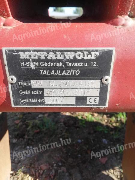 Metalwolf KL700-4 RT talajlazító