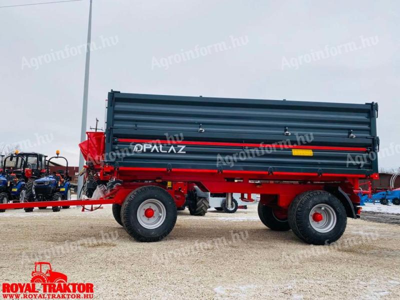 Palaz / Palazoglu 10 tonnás mezőgazdasági pótkocsi készletről
