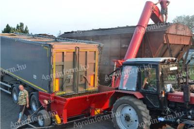 KOBZARENKO BNP-3 vagonrakó - traktor üzemeltetésű a KC BÉKÉS KFT.nél
