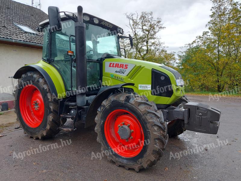 CLAAS ARION 420 traktor eladó 110LE,  Powershift váltó,  4700 üó