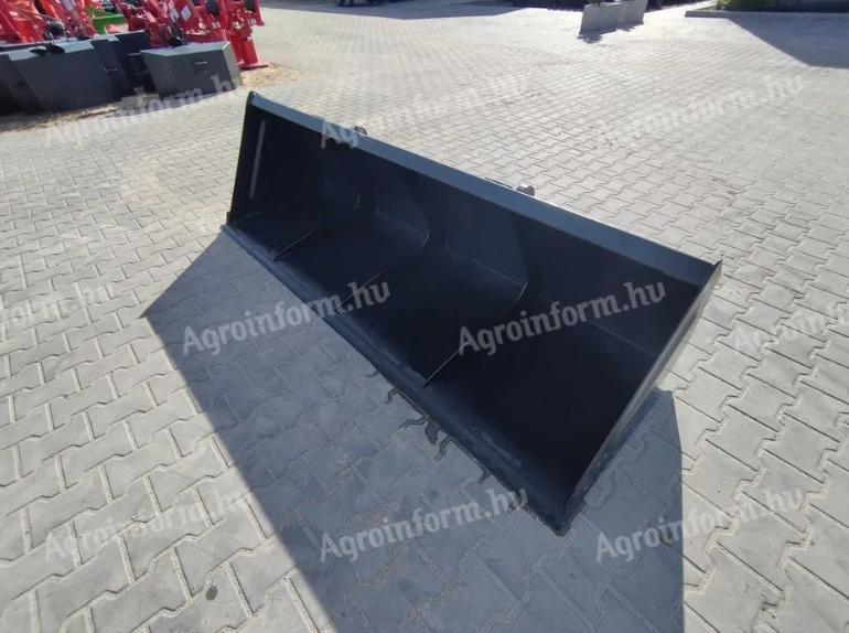 Homlokrakodó Adapterek Kanál 160 cm-es | 400L Térfogat