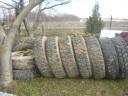 MICHELIN GYÁRTMÁNYÚ XHZ NAGY TEHERBÍRÁSÚ BÁNYAGUMIK FELNIKKEL EGYÜTT ÖSSZESZERELVE