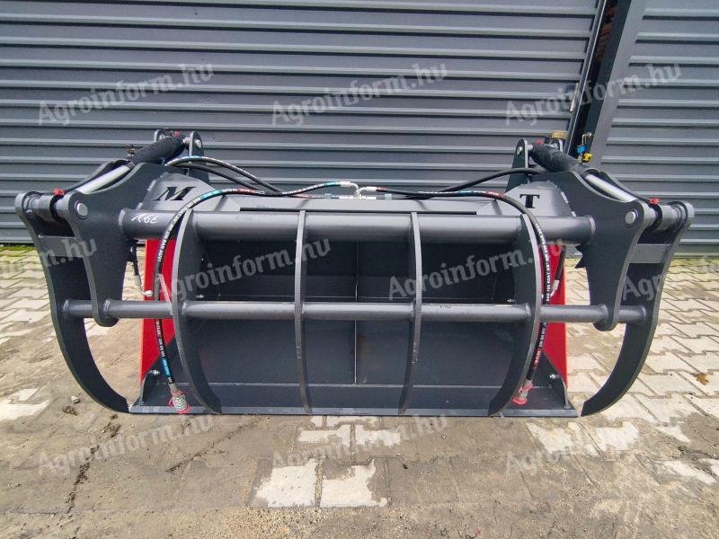 Metal-Technik 240 cm-es Szilázskanál és Szilázsvágó Kanál Homlokrakodóhoz