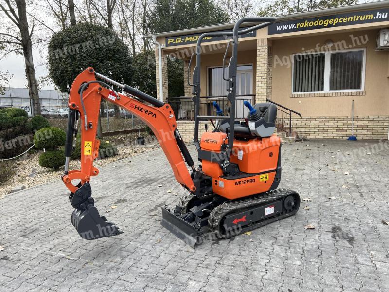 SHERPA WE12 Pro - Kubota motoros mini kotró ÚJ